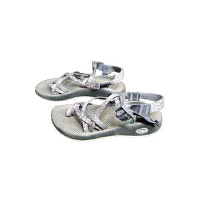 Chaco ZX/2 Classic Womens 7 York Eclipse Blue & Purple Toe Loop Sandals J105518